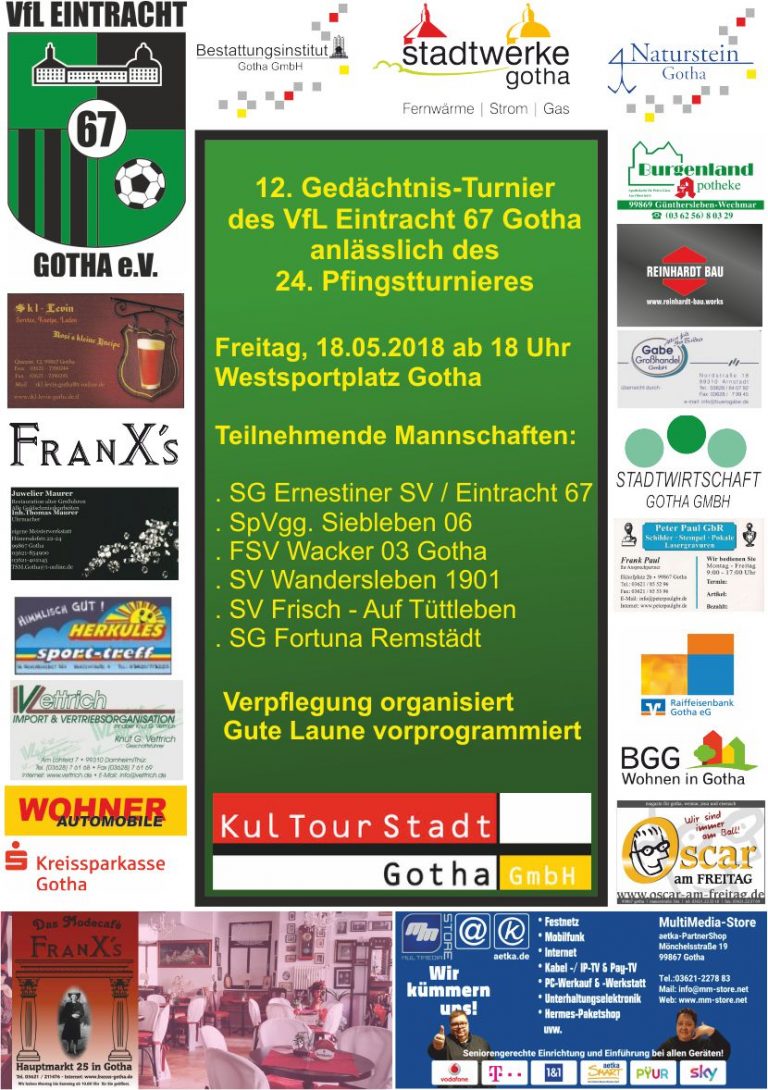 12. Eintracht - Gedächtnisturnier