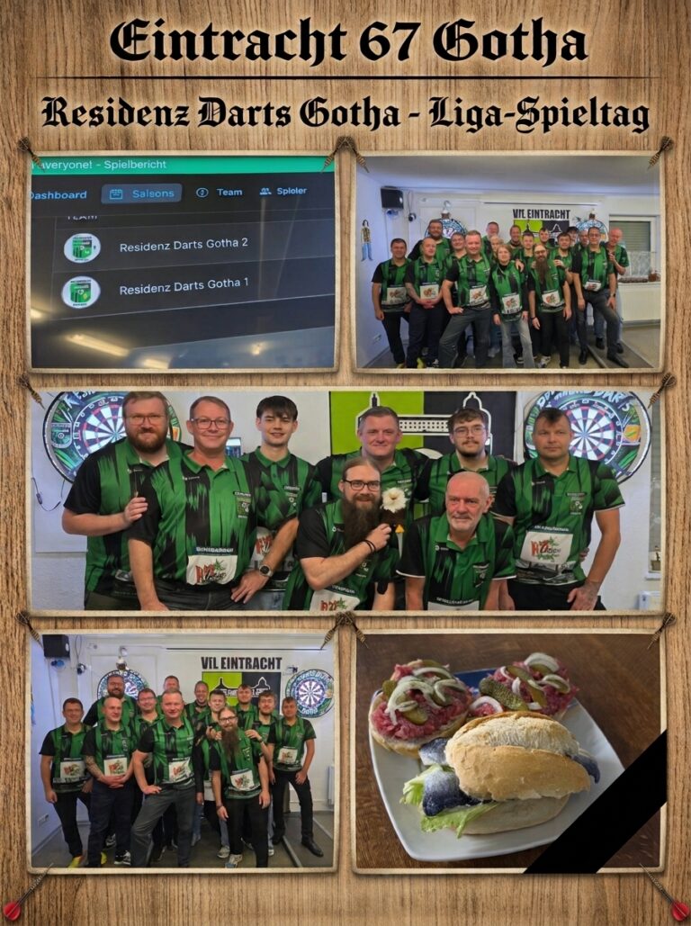 Darts-Spieltag in Gotha
